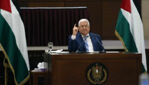 Der Präsident der Palästinensischen Autonomiebehörde Mahmud Abbas