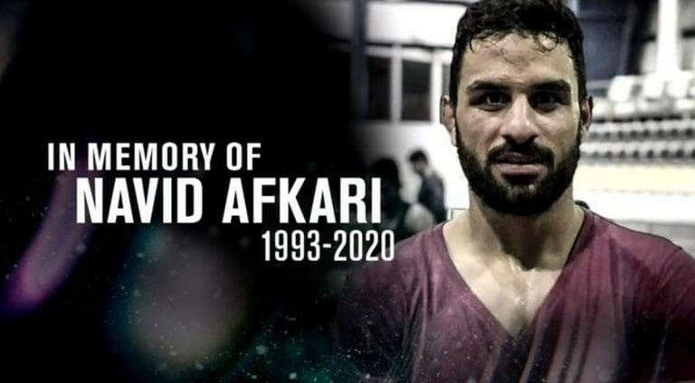 Der im Iran hingerichtete Ringer Navid Afkari