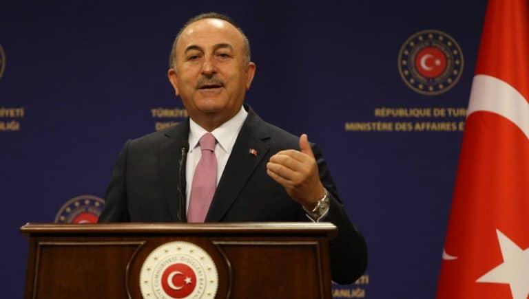 Der türkische Außenminister Mevlut Cavusoglu