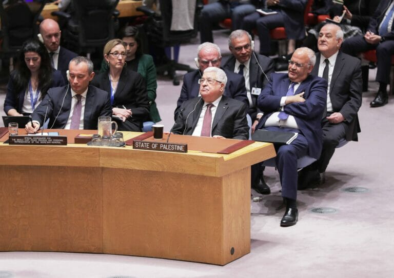 Bei den Vereinten Nationen stoßen die Klagen der Palästinenser aktuell auf mehr offene Ohren als unter den arabischen Staaten. (© imago images/ZUMA Press)