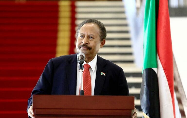 An der Aushandlung des historischen Abkommens beteiligt: Sudans Premier Abdalla Hamdok. (© imago images/Xinhua)