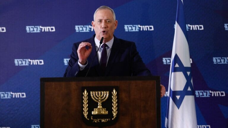Israels Verteidigungsminister Benny Gantz