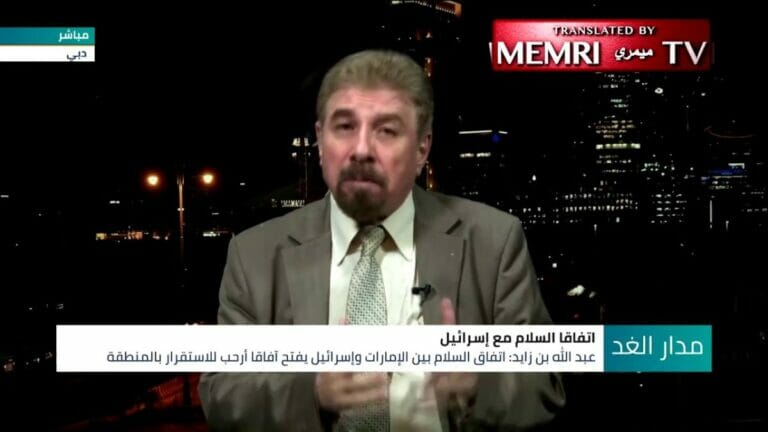 Syrischer Politologe Mazen Al-Olaiwy spricht sich im ägyptischen TV für Frieden mit Israel aus