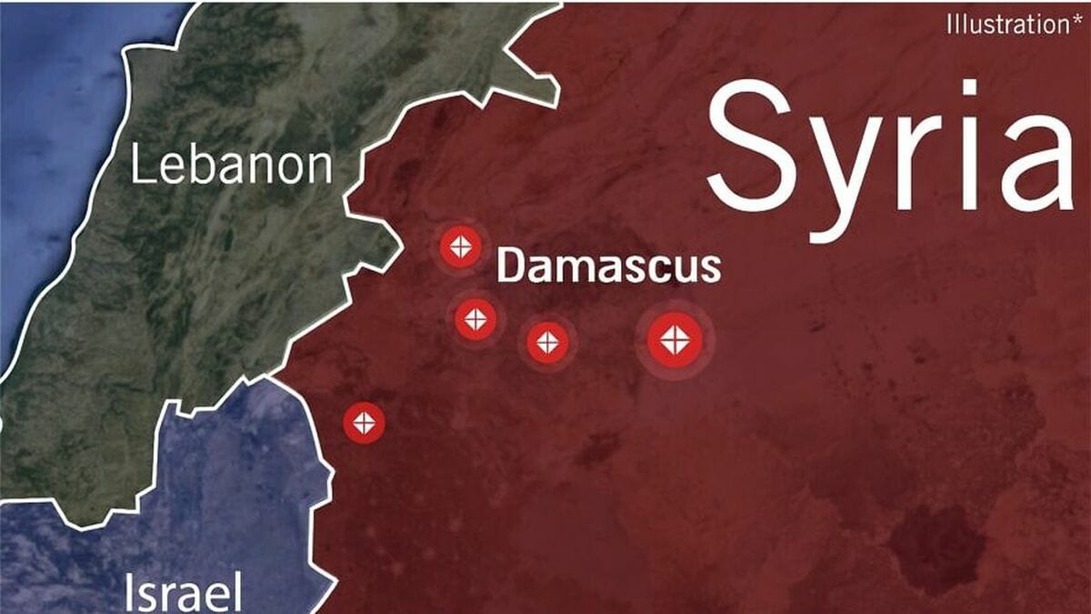 Luftschläge der Israeli Defence Forces gegen syrische und iranische Ziele am 20. November