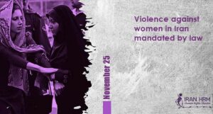 Iran Human Rights Monitorzum Internationaler Tag zur Beseitigung von Gewalt gegen Frauen
