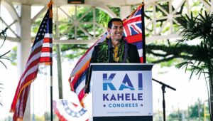 Der demokratische Abgeordnete für Hawaii Kai Kahele