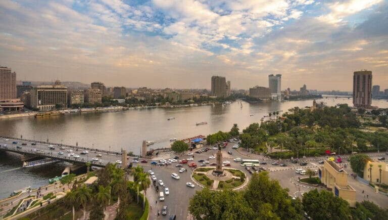 Der Tahrir-Platz in Ägyptens Hauptstadt Kairo