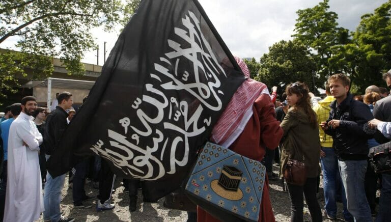 Bloß eine Spielart des Rechtsextremismus: Kundgebung von Islamisten in Deutschland