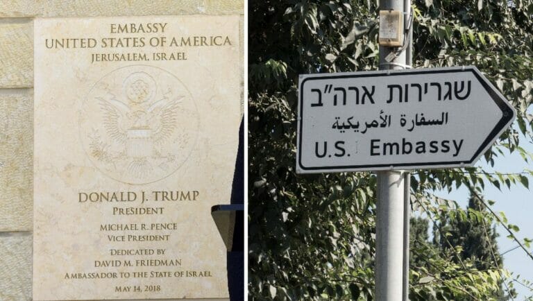 Die von Trump verlegte US-Botschaft wird in Jerusalem bleiben