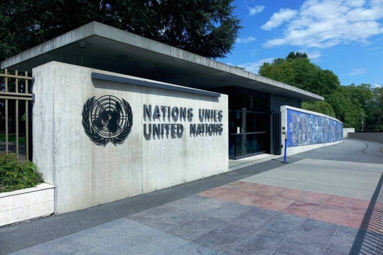 Der UN-Menschenrechtsrat hat seinen Sitz in Genf. (© imago images/Steinach)