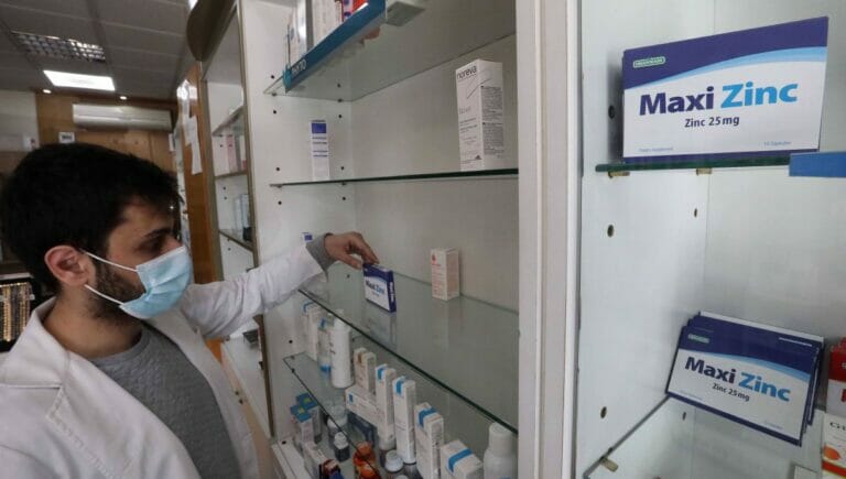 Der Libanon leidet an Medikamentenknappheit
