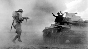 In der Schlacht von El Alamein wurde deutsche Vormarsch in Nordafrika 1942 gestoppt