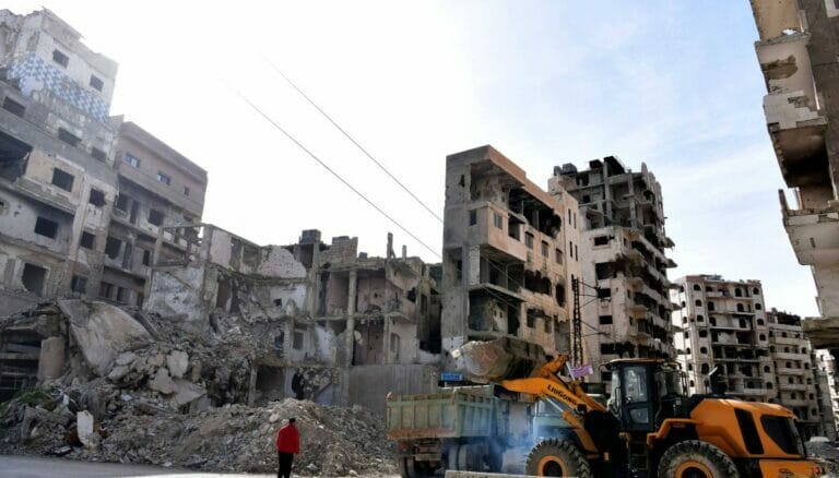 Die Stadt Homs nach 10 Jahren Krieg in Syrien