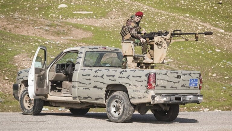 Auch kurdische Peshmerga-einheiten waren an der irakischen Militäroperation beteiligt