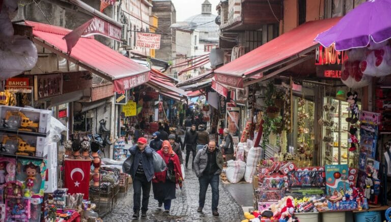 Lebensmittelpreise sind von der Inflation in der Türkei besonders betroffen