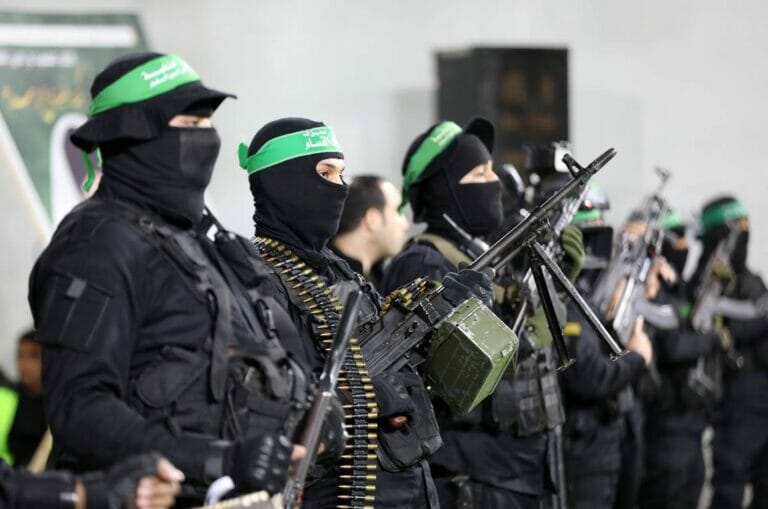 Die in Gaza regierende Hamas will nicht einmal den Anschein erwecken, eine Koexistenz mit Israel zu befürworten. (© imago images/ZUMA Wire)