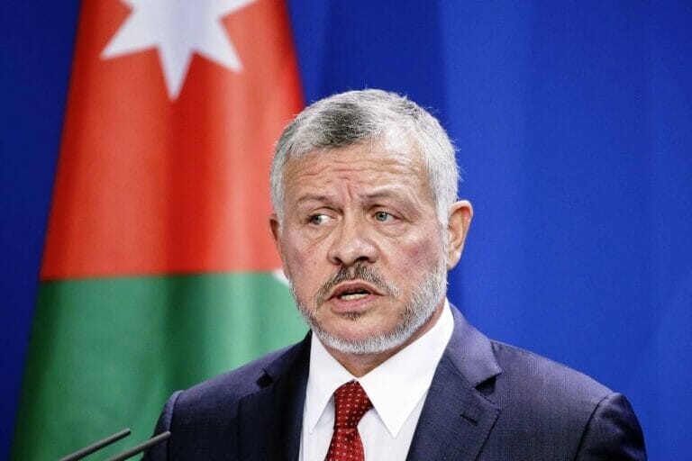 König Abdullah II. von Jordanien. (© imago images/Reiner Zensen)
