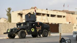 Sicherheitskräfte in Kirkuk im Nordirak