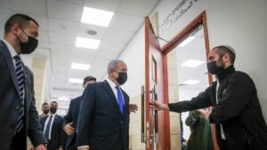 Am Montag begann in Israel auch der Untreue-Prozee gegen Benjamin Netanjahu