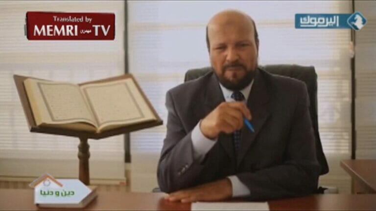 Ahmad Nofal erklärte im jordanischen Fernsehen, Juden würden die Welt beherrschen