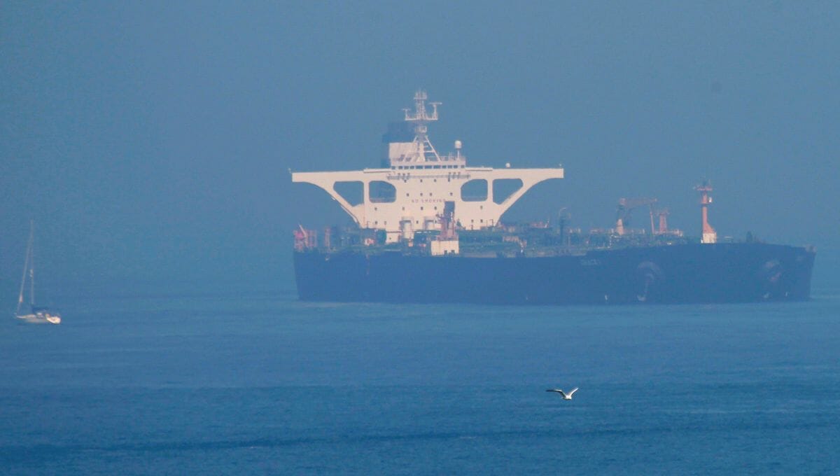 Iranischer Öltanker auf dem Weg nach Syrien