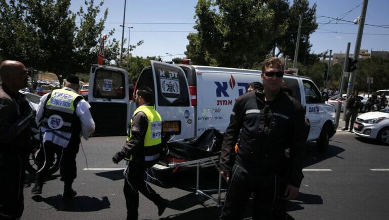 Kurz nach Ende des Hamas-Raketenbeschusses kam es in Jerusalem wieder zu einem Terrorangriff mit einem Messer