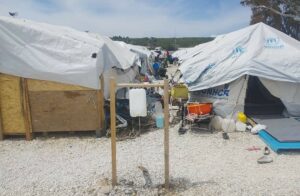 Flüchtlingslager auf Lesbos (Quelle: Wadi e.V.)