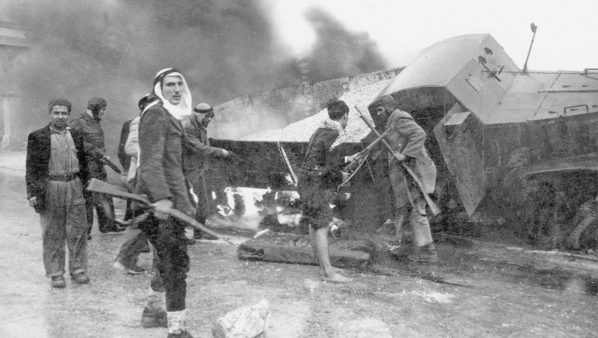 Am 15. Mai 1948 überfielen arabische Armeen und Freischärler das tags zuvor gegründete Israel