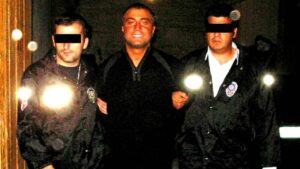 Der türkische Mafiaboss Sedat Peker bei einer Verhandlung im Jahr 2004