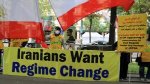 Iranische Oppositionelle dürfen in Wien nicht mehr vor den Atomverhandlungen demonstrieren