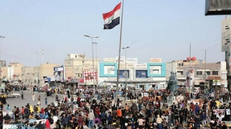 Demonstration in der irakischen Stadt Nasiriya