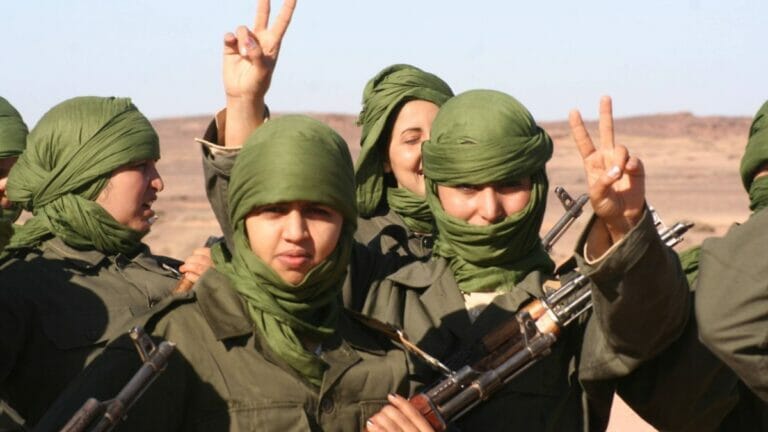 Kindersoldatinnen der Polisario-Front