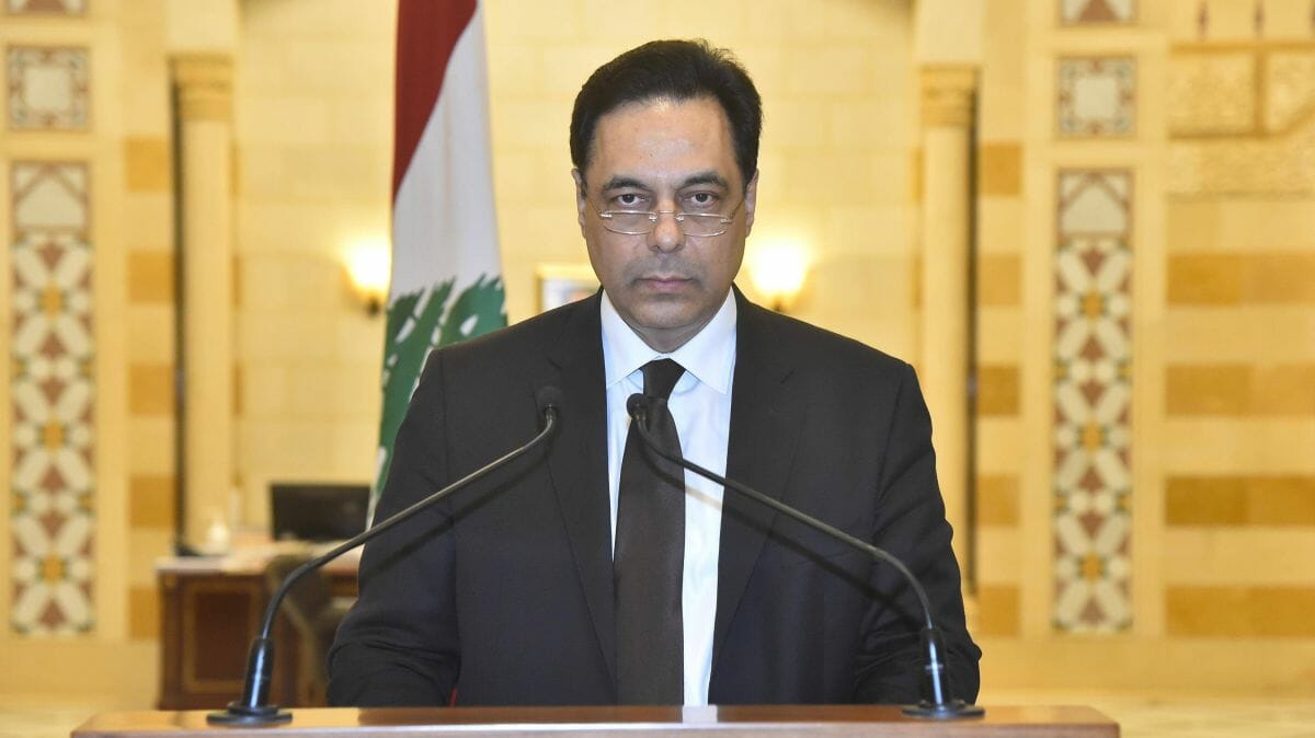 Der geschäftsführende Premierminister des Libanon Hassan Diab