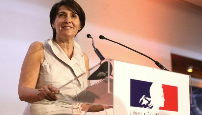 Die französische Botschafterin im Libanon Anne Grillo