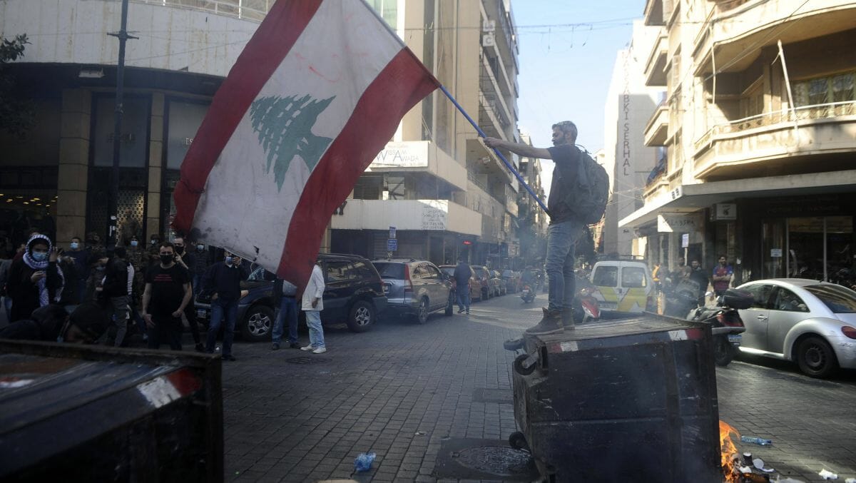 Immer wieder kommt es im Libanon zu Protesten gegen die Wirtschaftskrise