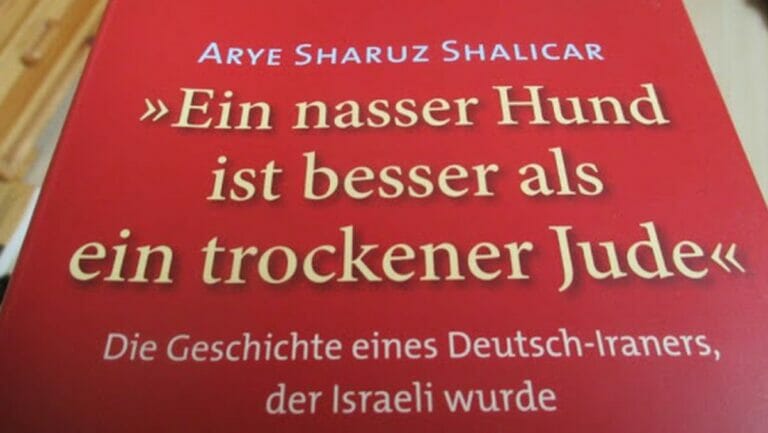 Arye Sharuz Shalicars autobigraphischer Roman „Ein nasser Hund ist besser als ein trockener Jude“