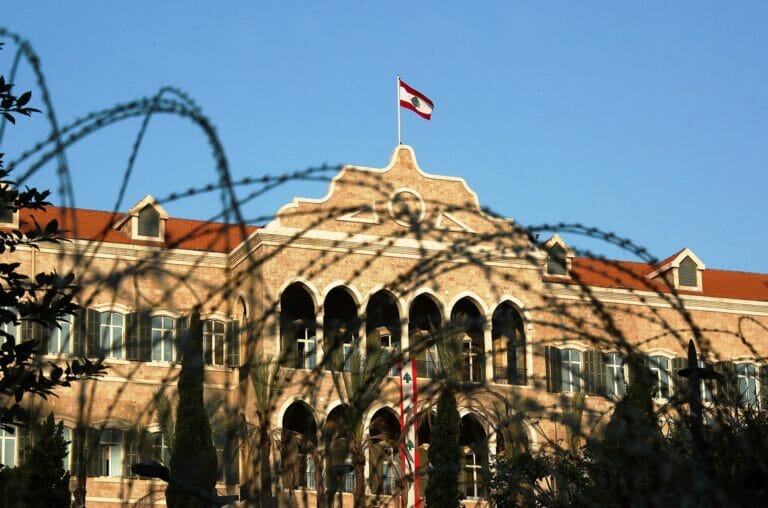 Das große Serail in Beirut, Sitz der Regierung des Libanon. (© imago images/ITAR-TASS)