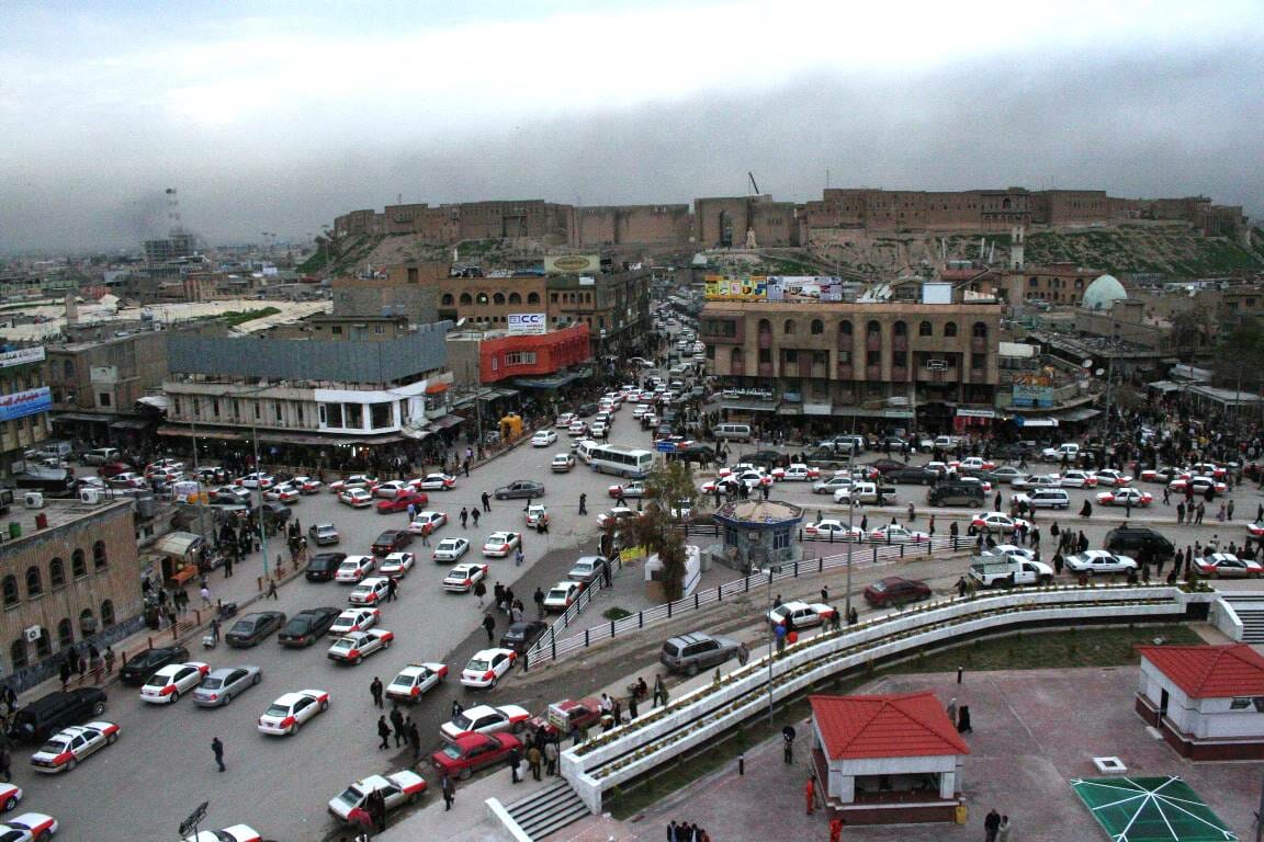 Erbil, Haupstadt der Kurdischen Regionalregierung im Nordirak. (© imago images/ZUMA Press)