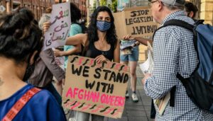 Solidaritätsdemonstration mit Afghanistan in Irland