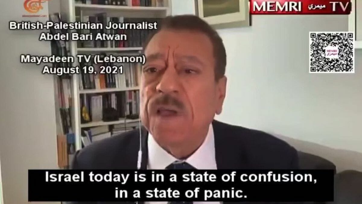 Der britisch-palästinensische Journalist Abdel Bari Atwan