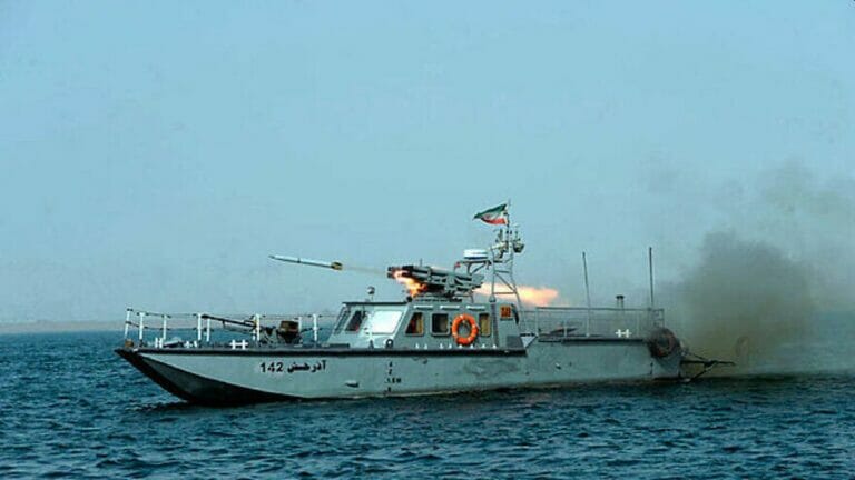 Iranisches Raketenboot der Klasse C-14