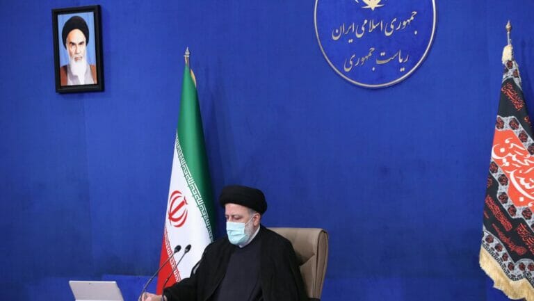 Der iranische Präsident Ebrahim Raisi
