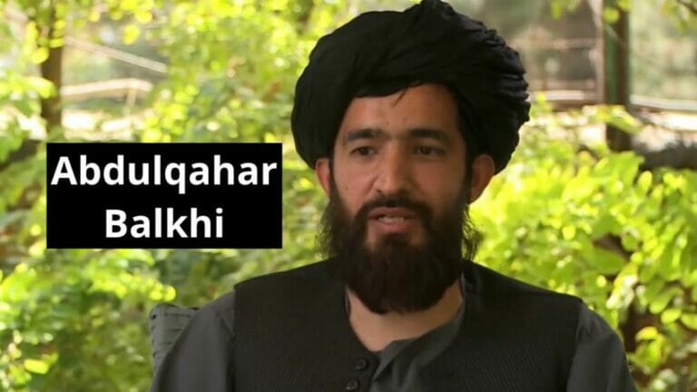 Taliban-Funktionär Abdul Qahar Balkhi