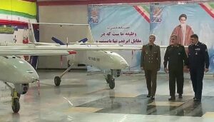 Iranische Drohnen (Quelle: Twitter)