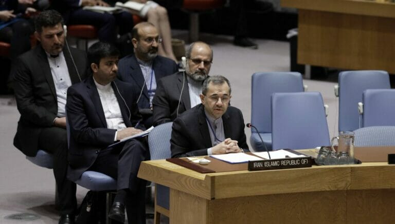 Der Iran war über Bennetts UN-Rede nicht erfreut