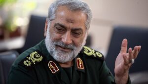 Der Sprecher der iranischen Streitkräfte, Brigadegeneral Abolfazl Shekarchi