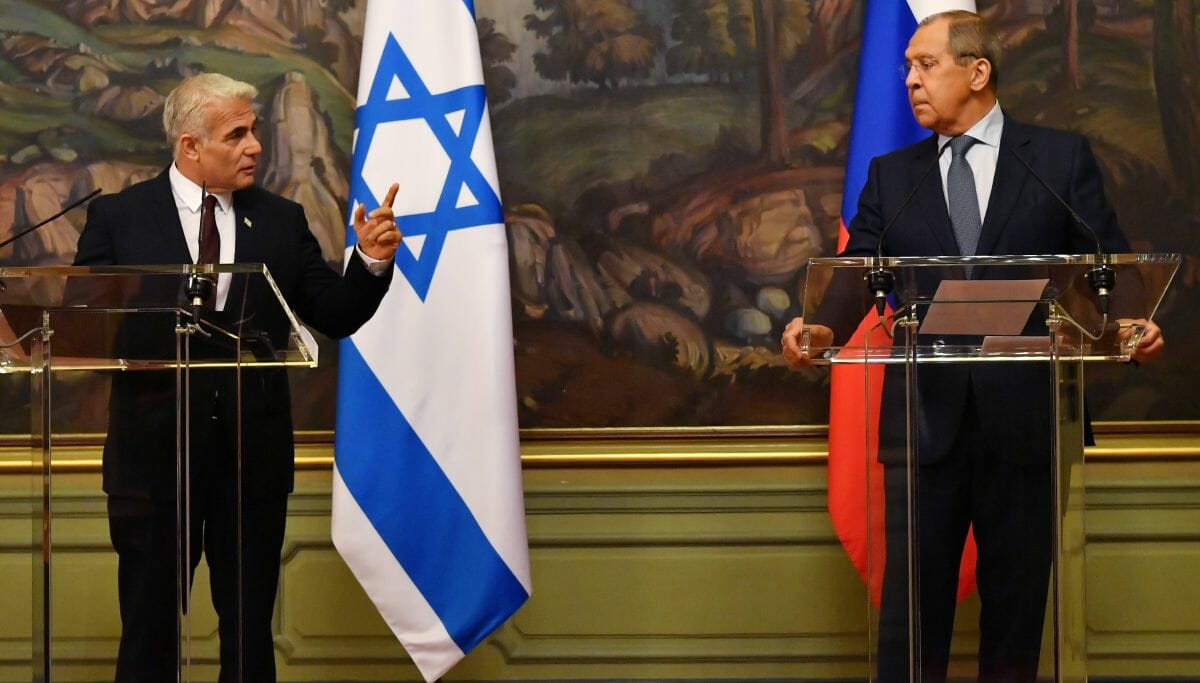 Israels Außenminister Lapid zu Besuch bei seinem russichen Amtskollegen Lawrow