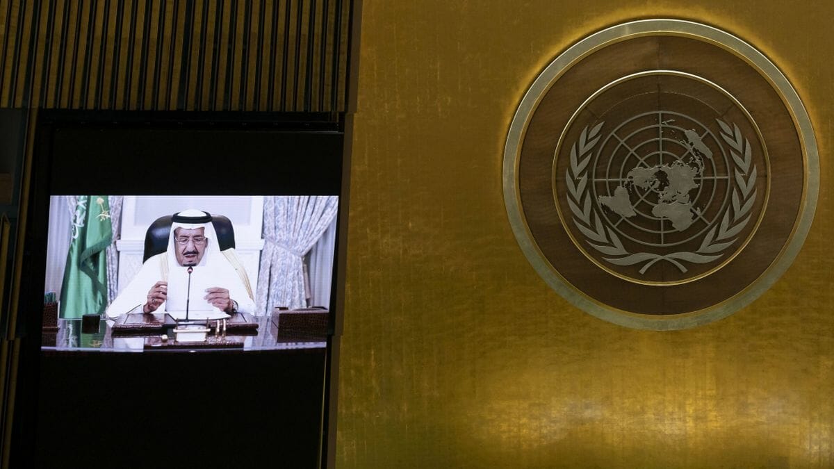 Rede des saudischen König Salman vor der UN-Generalversammlung