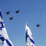 Jets aus Jordanien nahmen an einer internationalen Luftwaffenübung in Israel teil. (© imago images/ZUMA Wire)