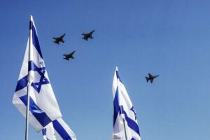 Jets aus Jordanien nahmen an einer internationalen Luftwaffenübung in Israel teil. (© imago images/ZUMA Wire)